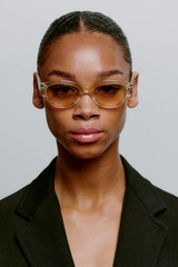 Sonnenbrille Winnie Ecru Transparent