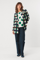 T-Shirt Camiseta Lariz-gots Dots Green