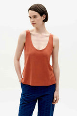 Tank Top Hemp Clay Red