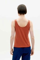 Tank Top Hemp Clay Red