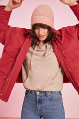 Regenjacke Nepola Poppy Rot