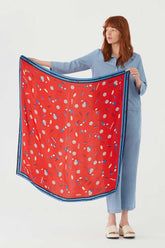 Sommer-Schal Swimmers Scarf Rot