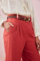 Leinen-Hose Takumi Oud