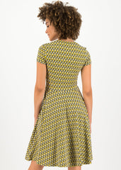 BLUTSGESCHWISTER Heart On Fire Robe Tiki Gold