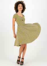 BLUTSGESCHWISTER Heart On Fire Robe Tiki Gold