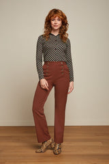 Hose Lara Sailor Broadway Bombay Brown
