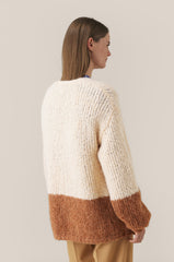 Sal Knit Cardigan Hazelnut