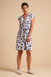 Gloria Dress Short Loveboat Cream von King Louie