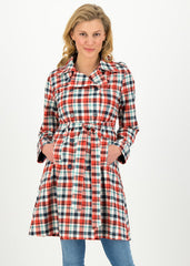 Spy Of Love Trenchcoat April Check von Blutsgeschwister