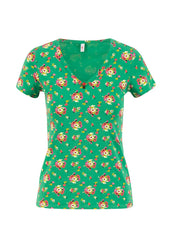 Sunshine Camp T-Shirt Jungle Flowers von Blutsgeschwister