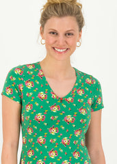 Sunshine Camp T-Shirt Jungle Flowers von Blutsgeschwister