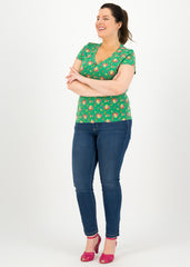 Sunshine Camp T-Shirt Jungle Flowers von Blutsgeschwister