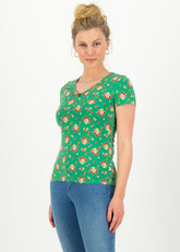 Sunshine Camp T-Shirt Jungle Flowers von Blutsgeschwister