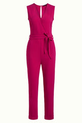 Dora Jumpsuit Woven Crepe sparkling fuchsia von King Louie