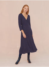 Vestido Midi Small Dot Print Dress von Nice Things Paloma S