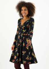 Autumn Saloon Robe Berrie Birds von Blutsgeschwister