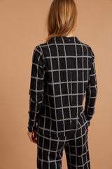 Langarmshirt mit Stehkragen von Lanius