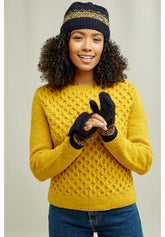 Fairisle Hat Mütze People Tree