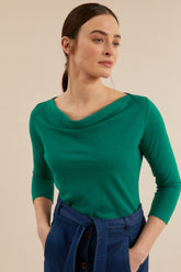 LANIUS Wasserfallshirt Green
