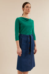 LANIUS Wasserfallshirt Green