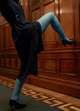 SWEDISH STOCKINGS Svea Premium Tights 30 Denier Dusty Blue