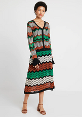 Wave Knit Skirt Blarney