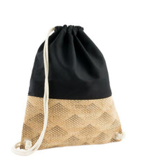 Ilex Turntasche Schwarz Muster von Ulsto