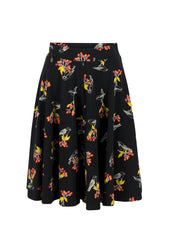 Wooden Heart Circlar Skirt Berrie Birds von Blutsgeschwister
