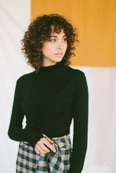 Longsleeve Top Black von Cossac
