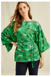 V&A Bamboo Print Top