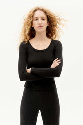 Trash Casilda L/S Top Black