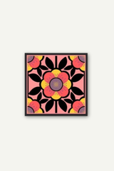 Foulard Flower Raspberry Pink