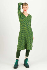 Midi-Kleid Easy Peasy Herbal Seaweed Grün