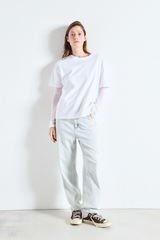T-shirt Fizvalley Blanc