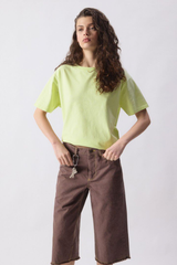 T-shirt Fizvalley Limelight Vintage