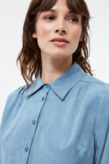 Bluse Kasia Cloudy Blue Tencel