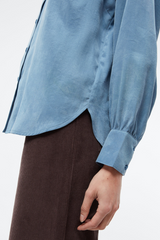 Bluse Kasia Cloudy Blue Tencel