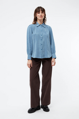 Bluse Kasia Cloudy Blue Tencel