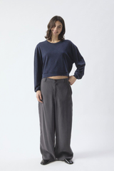 Longsleeve Sonoma Navy Blue Vintage