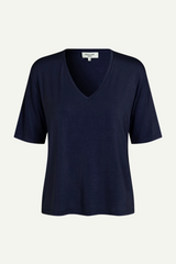 T-Shirt Biarritz V-neck Navy
