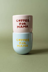 Sisi Becher "Coffee For Mama Blue"