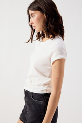 T-Shirt Ajuste Blanc