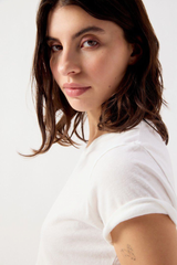 T-Shirt Ajuste Blanc