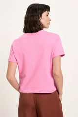 Kurzarmshirt Ocs Bright Orchid