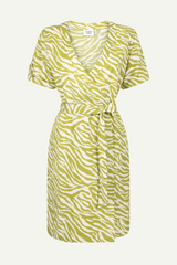 Kleid Hailey Abstract Green