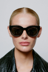 Sonnenbrille Lilly Black Grey Transparent