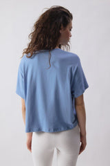 T-shirt Ypawood Bleu Chine