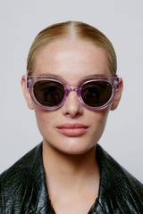 Sonnenbrille Lilly Lavender Transparent