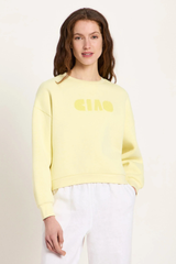 Statementsweatshirt Gots Pastel Sun