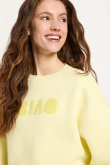 Statementsweatshirt Gots Pastel Sun